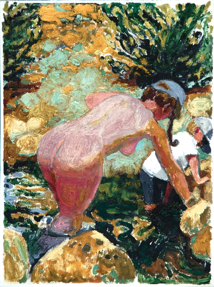 In Yosemite Creek by Eric Whitten